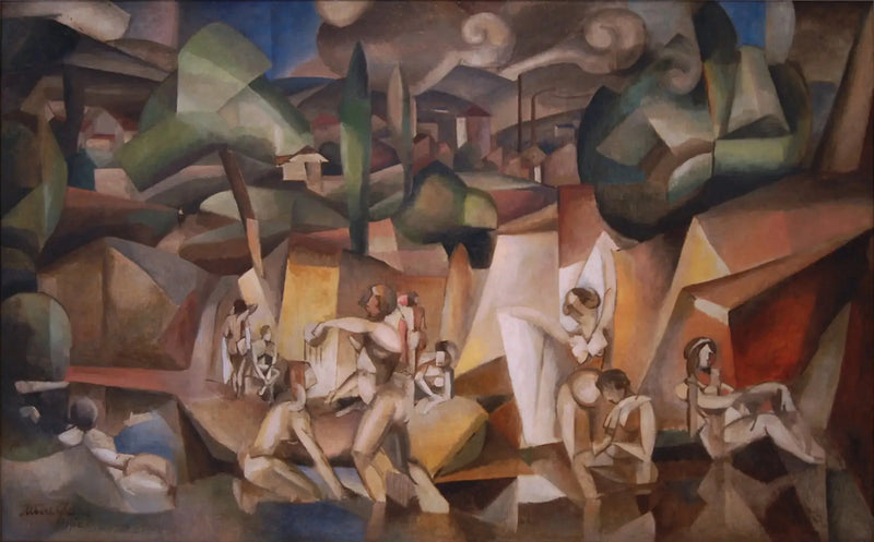 The Bathers - Albert Gleizes
