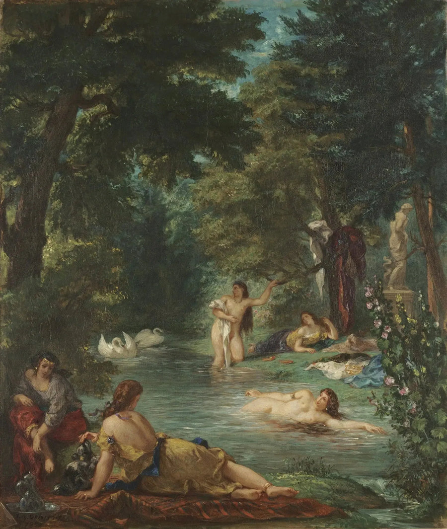 The Bathers - Eugène Delacroix