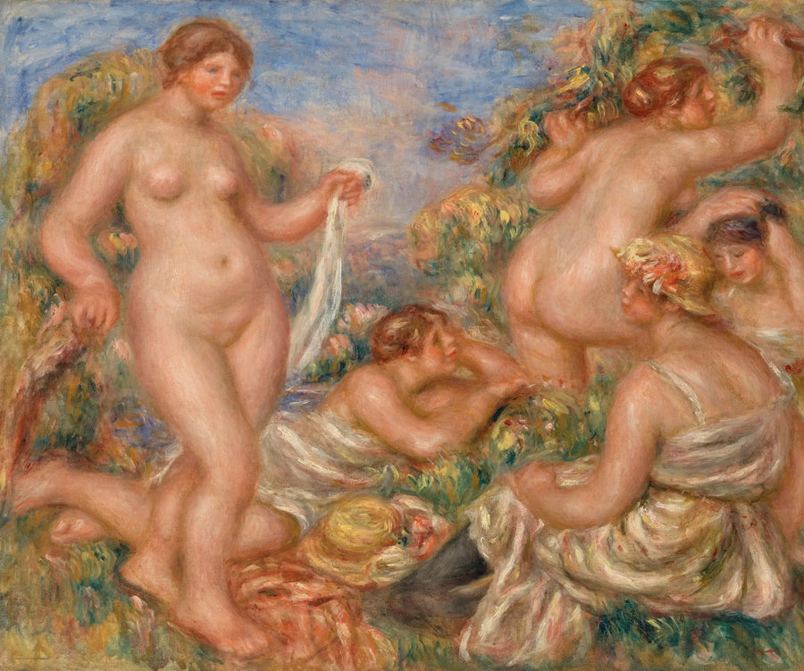 The Bathers - Pierre-Auguste Renoir