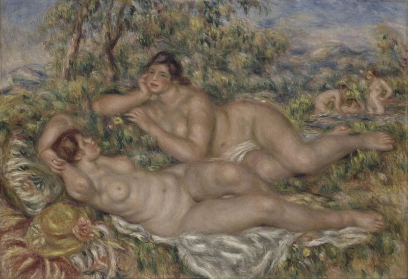 The Bathers - Pierre-Auguste Renoir