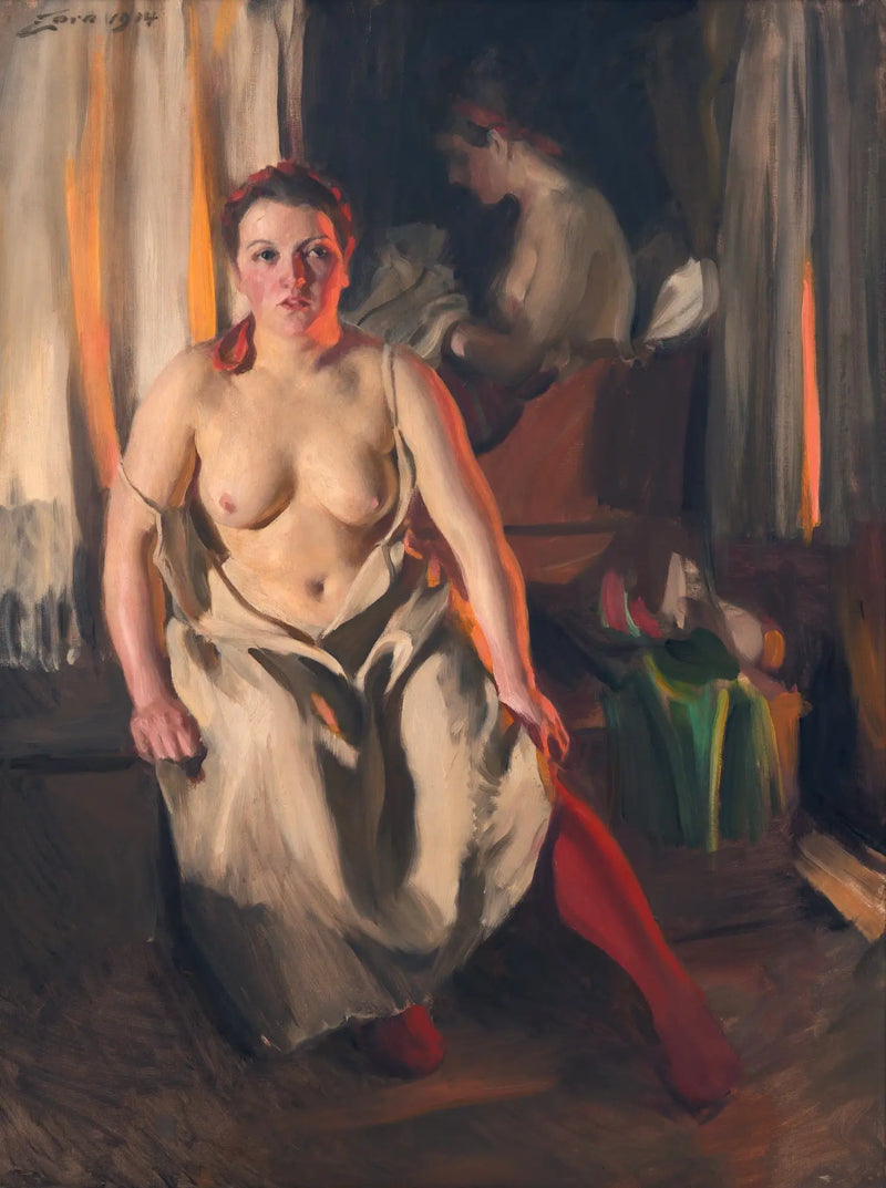 Les Red Stockings - Anders Zorn