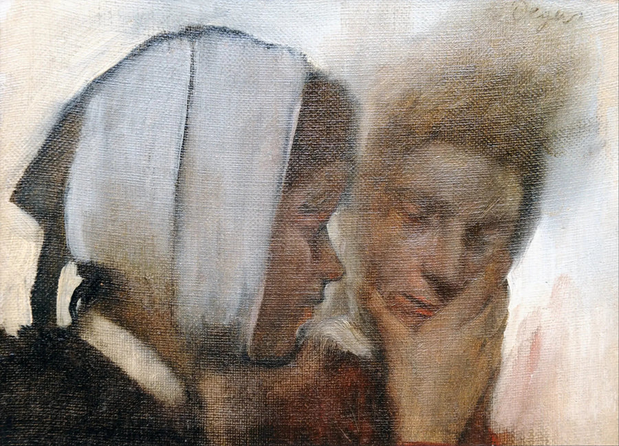 The Laundresses - Edgar Degas
