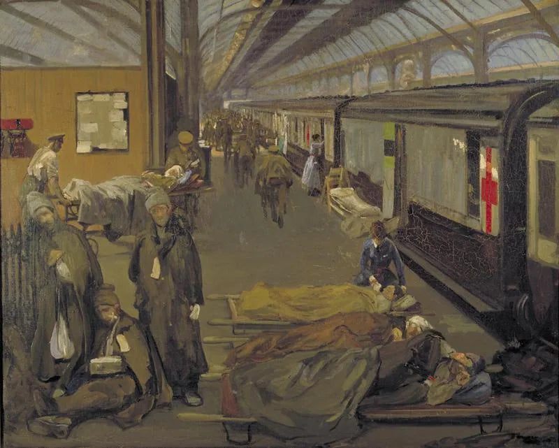 The Wounded at Dover - John Lavery
