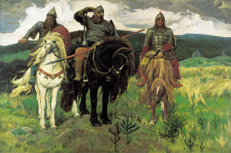 The Bogatyrs - Viktor Vasnetsov