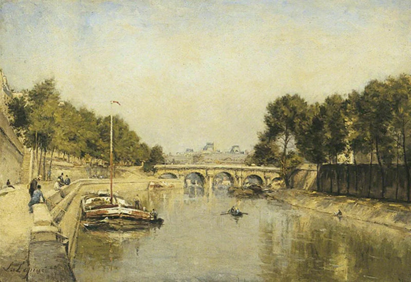 The Banks of the Seine - Stanislas Lépine