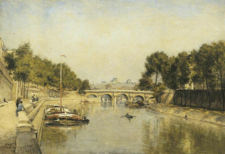 The Banks of the Seine - Stanislas Lépine