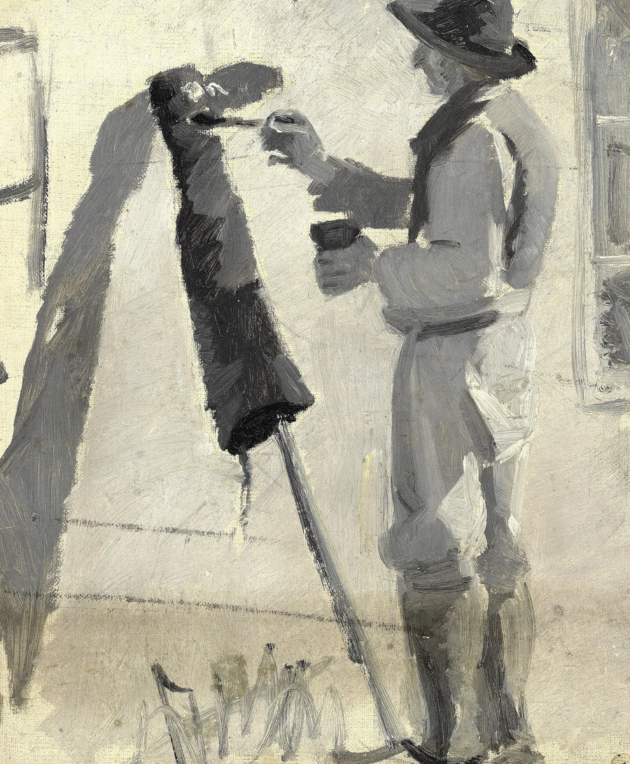 The boots are tarred. - Michael Peter Ancher