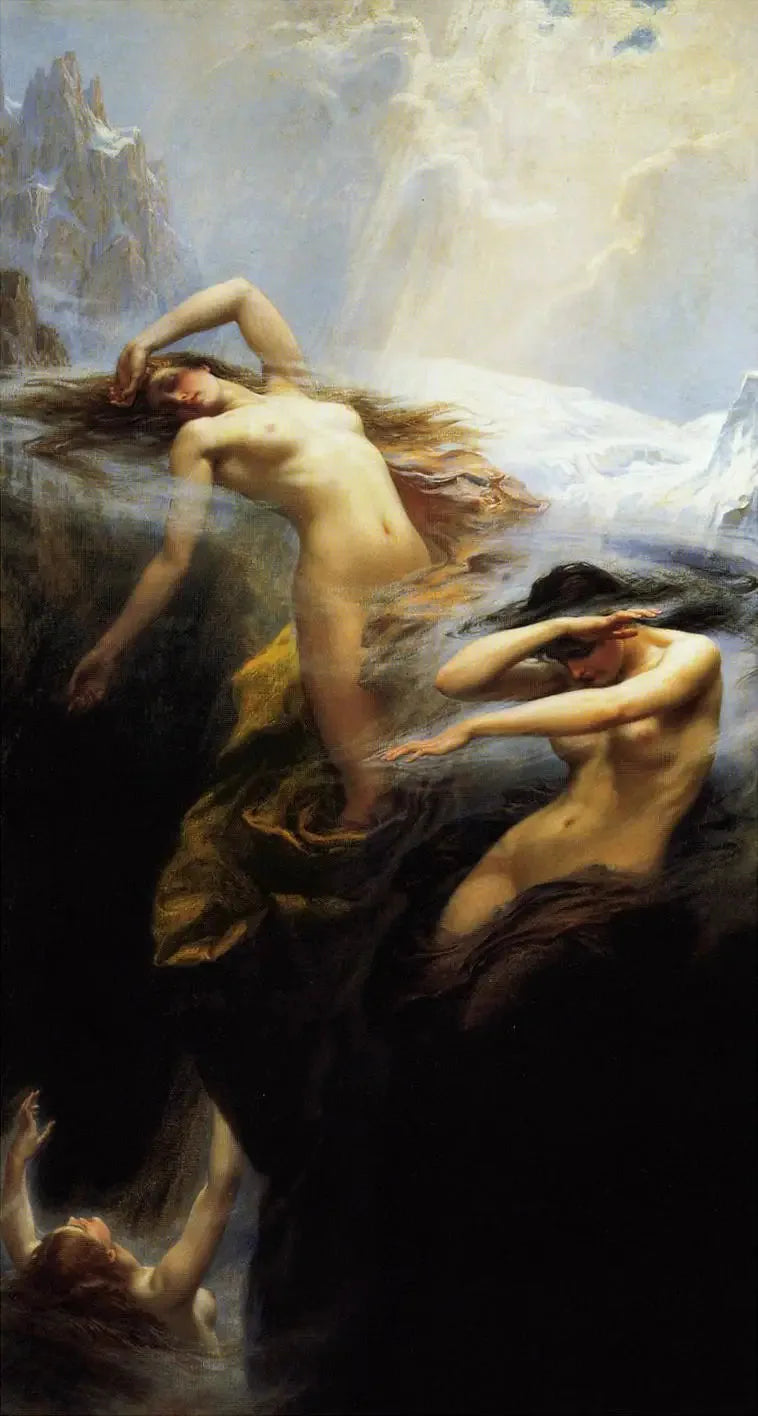 The mists of the mountains - Herbert Draper