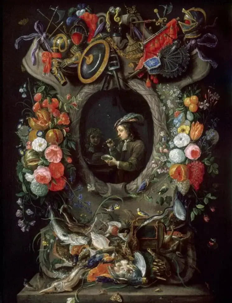 Soap Bubbles - David Teniers the Younger