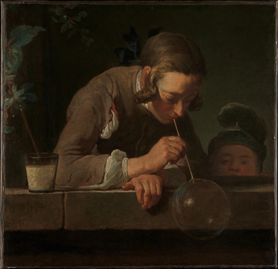Soap Bubbles - Jean Siméon Chardin