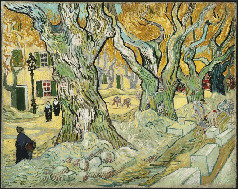 The Road Workers - Vincent van Gogh