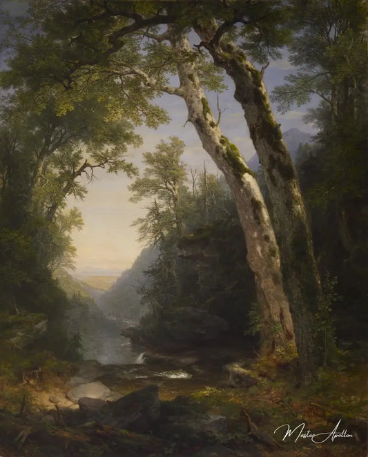 Les Catskills, 1859 - Asher Brown Durand - Reproductions de tableaux et peintures haut de gamme