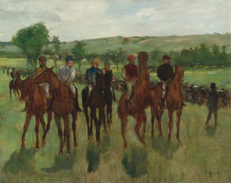 The Riders - Edgar Degas