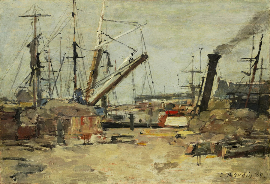 The Trawlers - Eugène Boudin