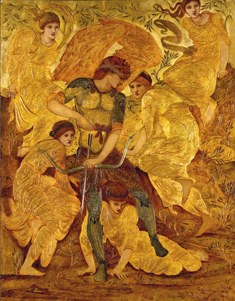 The Cupid's Hunting Grounds - Edward Burne-Jones