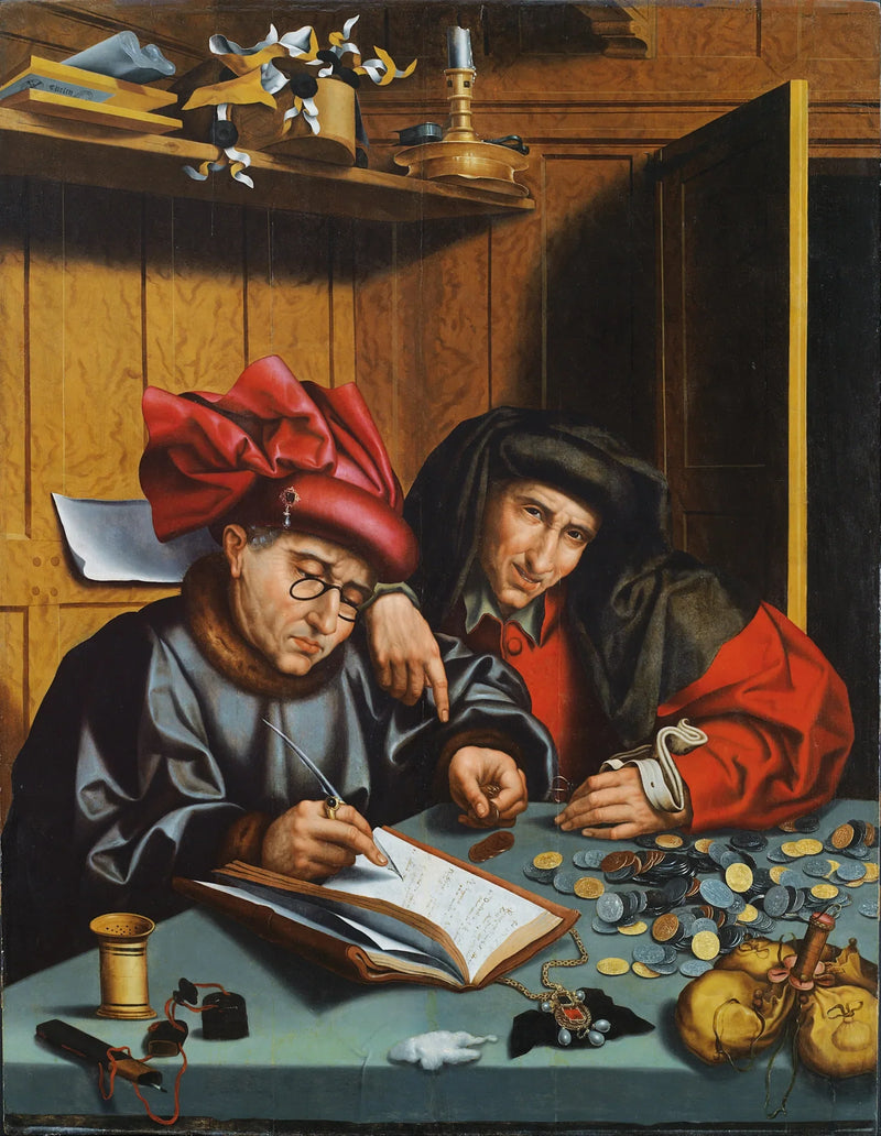 The Money Changers - Marinus van Reymerswale