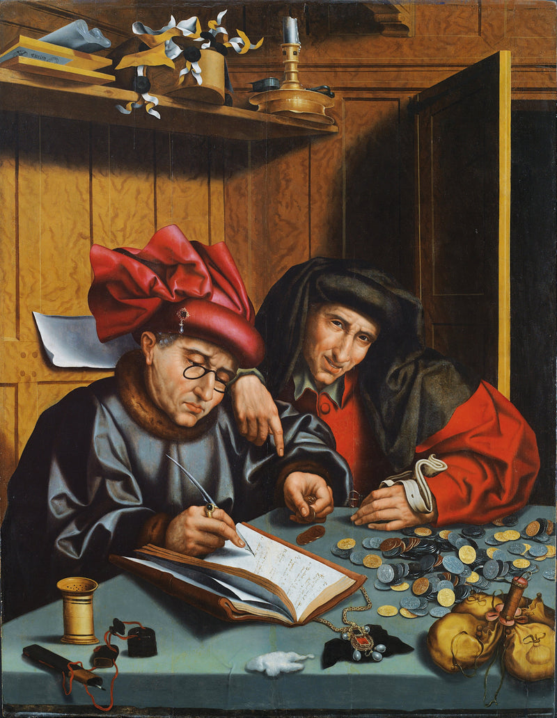 The Money Changers - Marinus van Reymerswale
