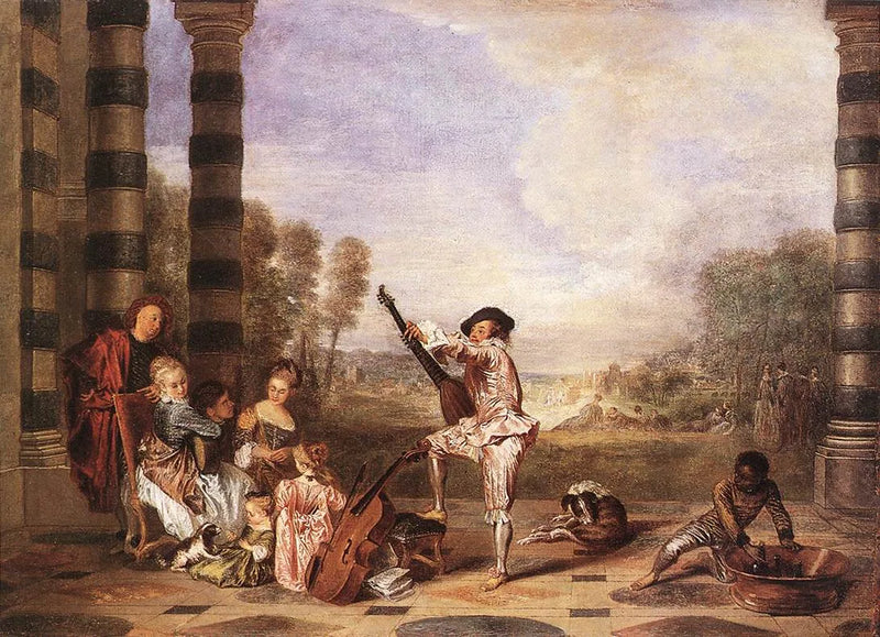 The Charms of Life - Antoine Watteau
