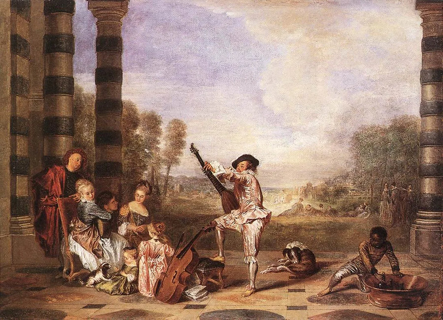 The Charms of Life - Antoine Watteau