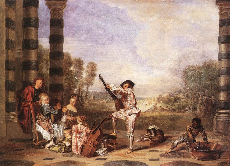 The Charms of Life - Antoine Watteau