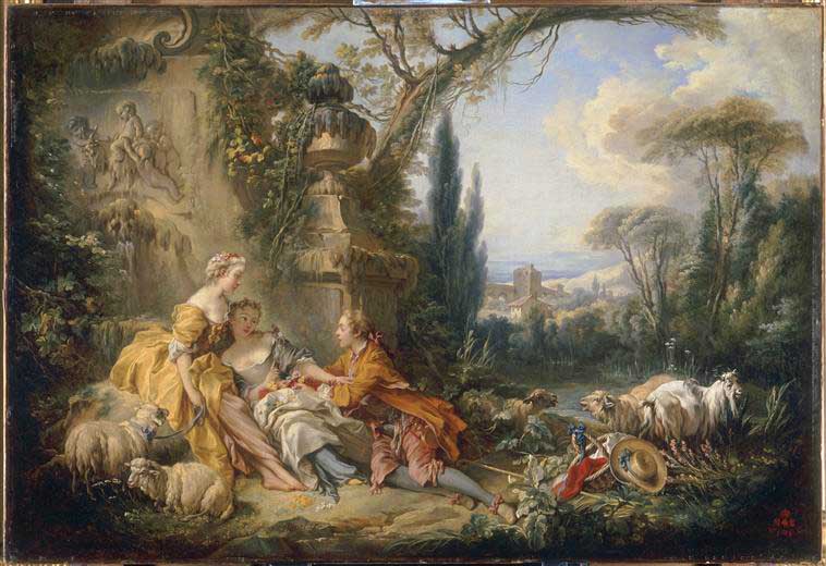 The Charms of Rural Life - François Boucher