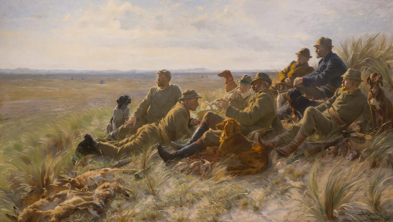The Hunters of Skagen - Peder Severin Krøyer