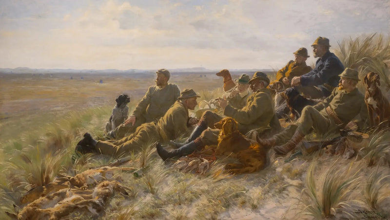 The Hunters of Skagen - Peder Severin Krøyer