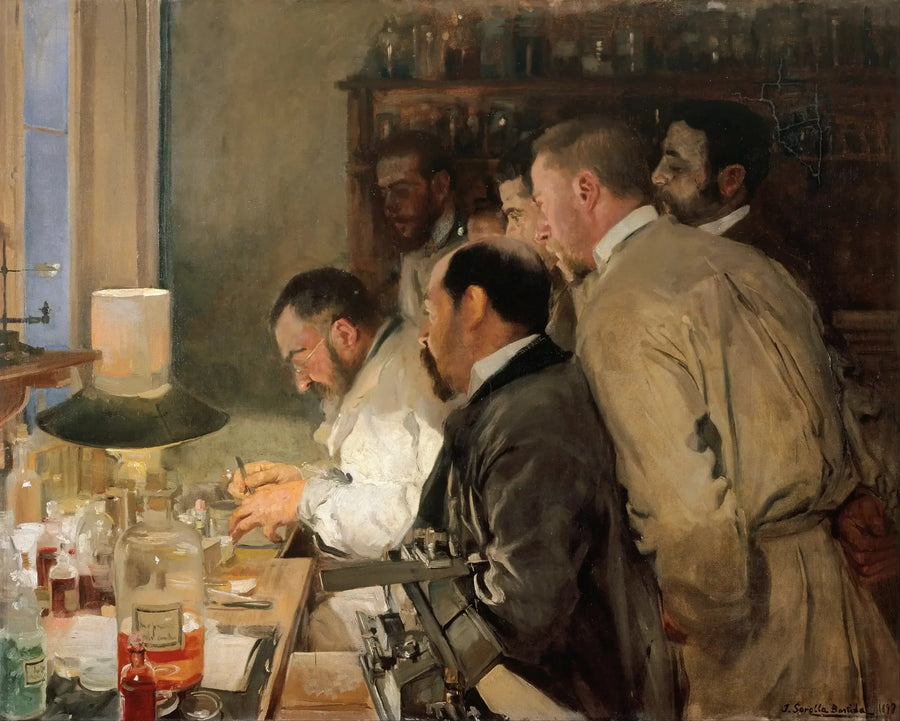 The Researchers - Joaquín Sorolla