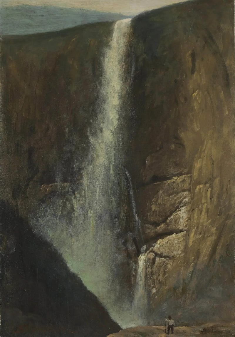 The Falls - Albert Bierstadt