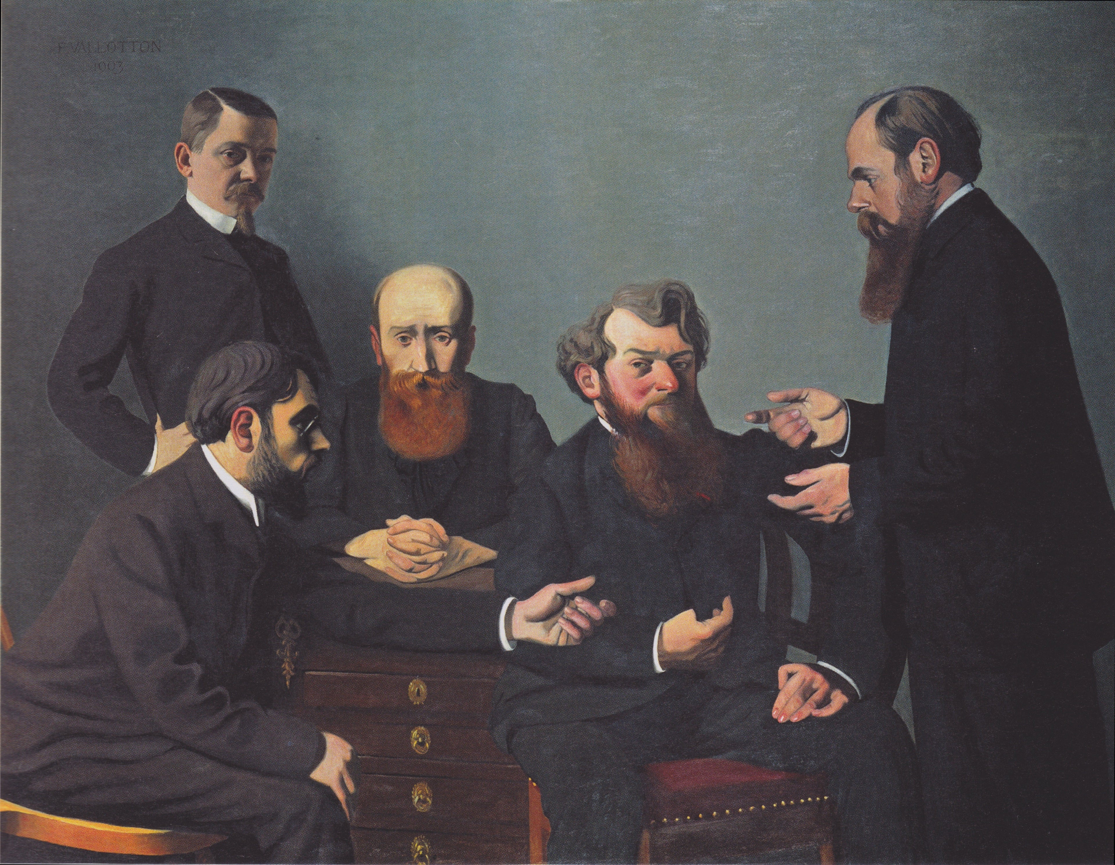 The Five Painters - Félix Vallotton