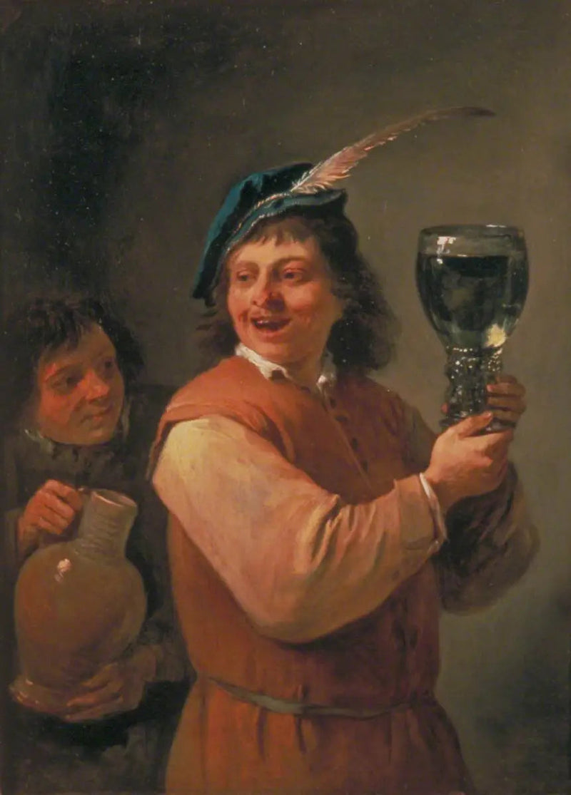 The Five Senses: Taste - David Teniers le Jeune