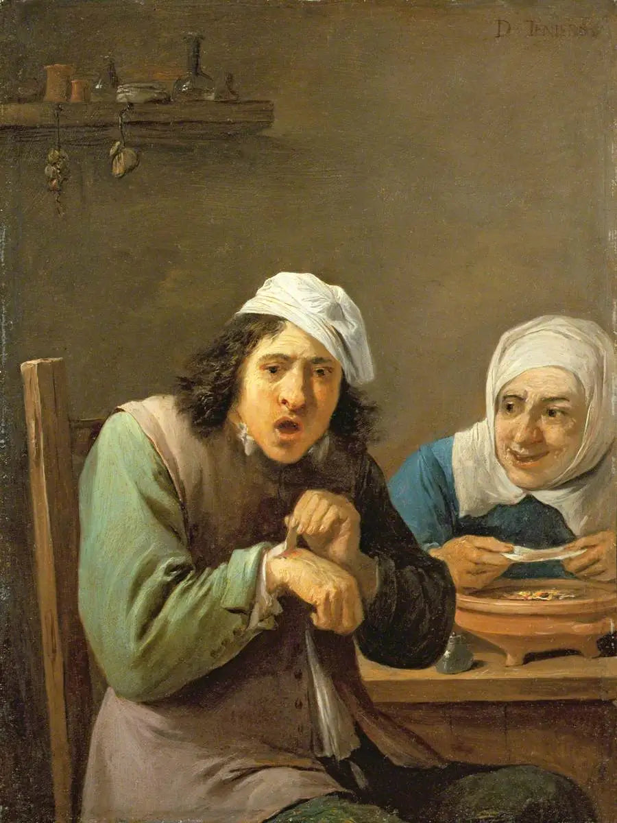 The Five Senses: The Feeling - David Teniers the Younger