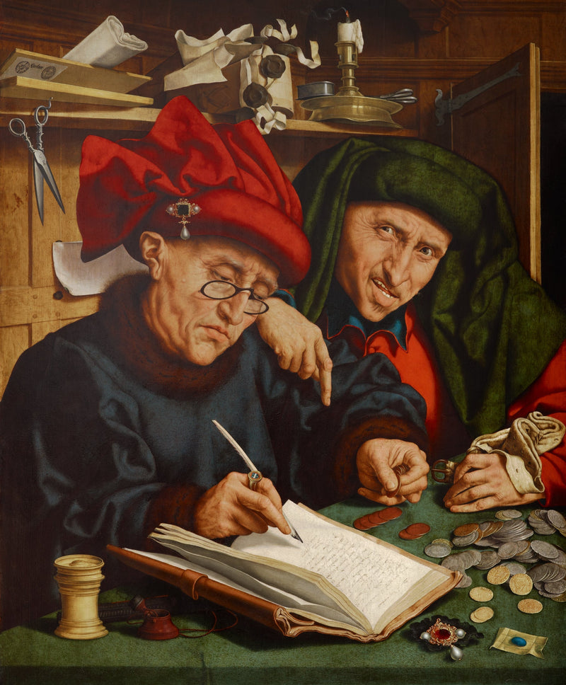 The tax collectors - Quentin Metsys