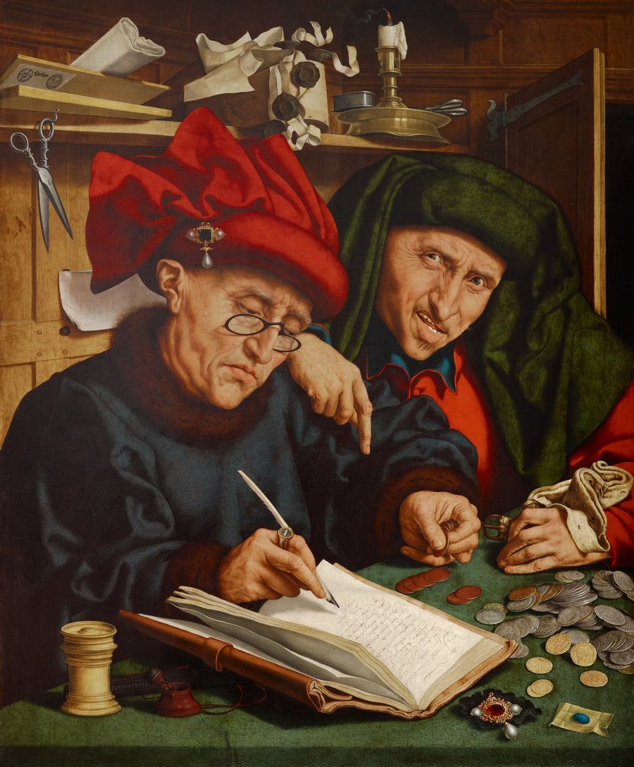 The tax collectors - Quentin Metsys