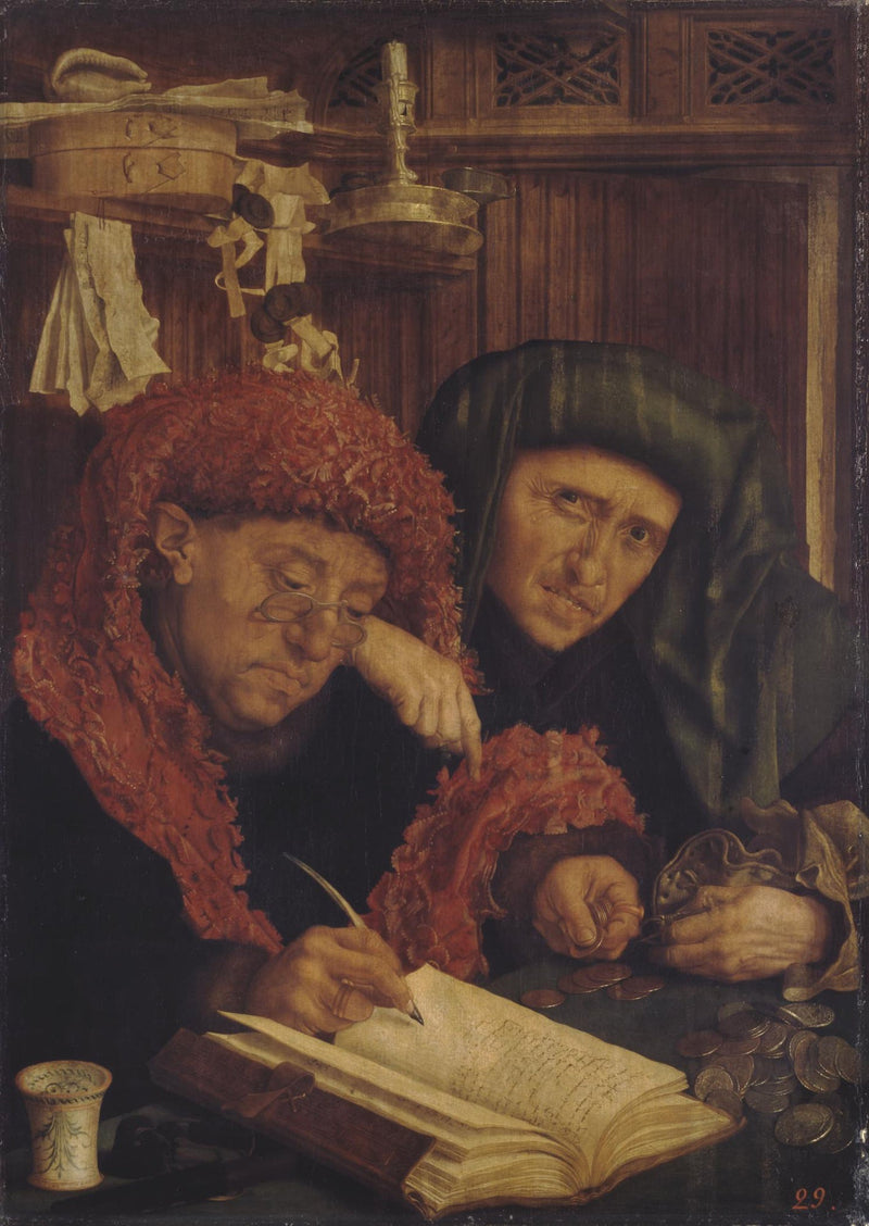 The tax collectors - Marinus van Reymerswale