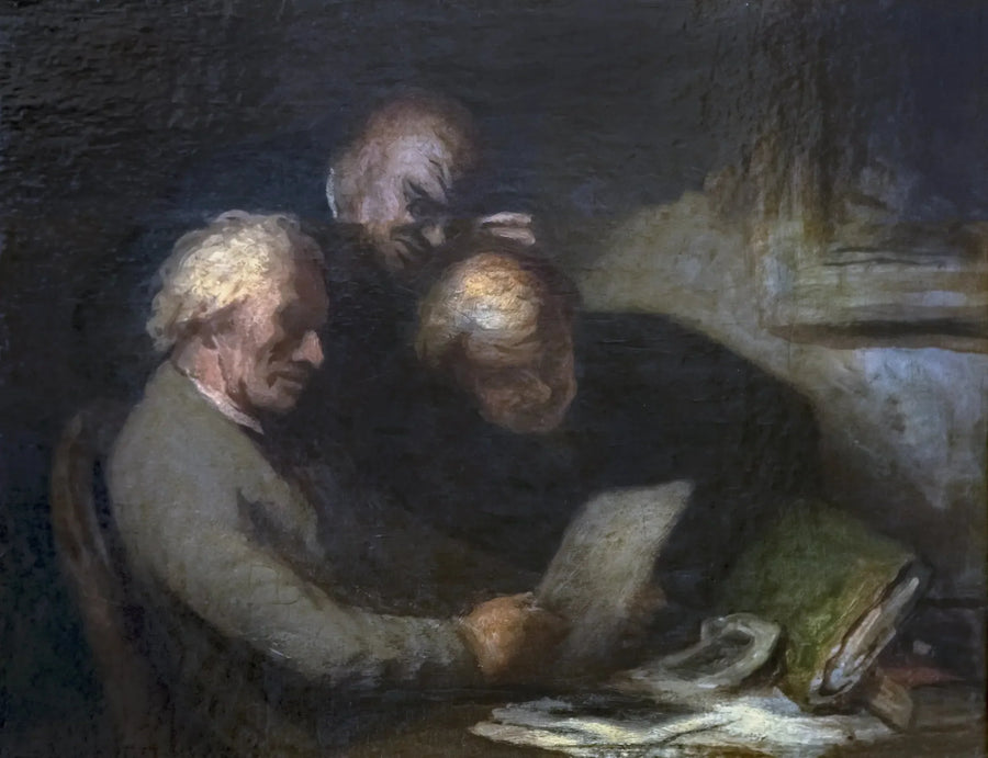 The Print Collectors - Honoré Daumier