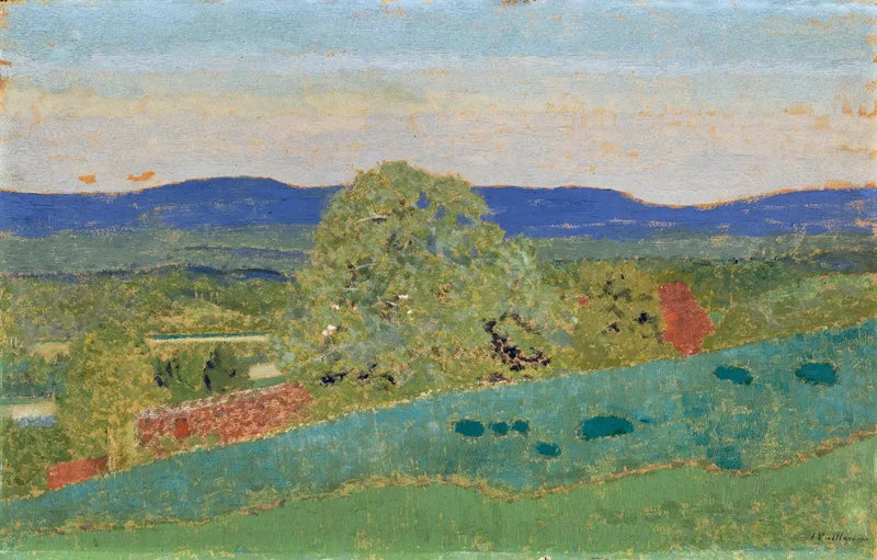 The Blue Hills - Édouard Vuillard
