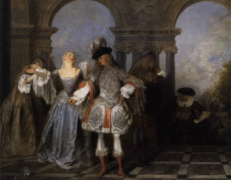 French actors - Antoine Watteau