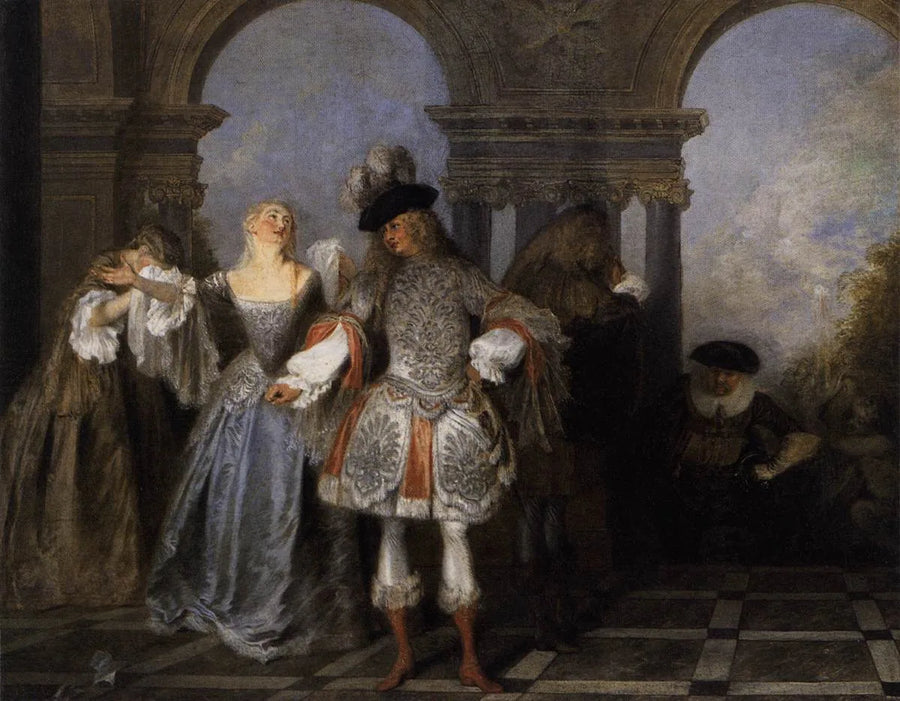 French actors - Antoine Watteau