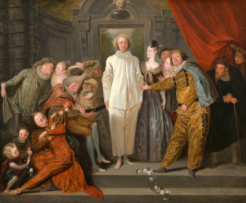 The Italian Comedians - Antoine Watteau