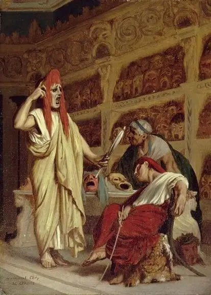The Comedians - Jean-Léon Gérôme