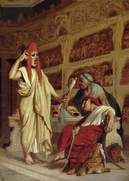 The Comedians - Jean-Léon Gérôme