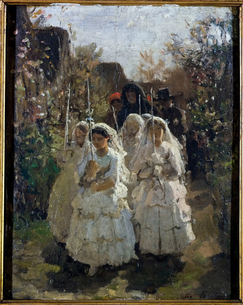 The Communiantes at Courrières - Jules Breton