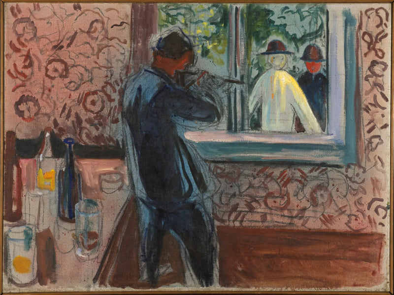 The Uninvited Guests - Edvard Munch