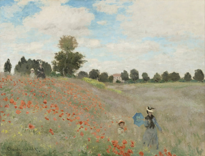 The Poppies - Claude Monet