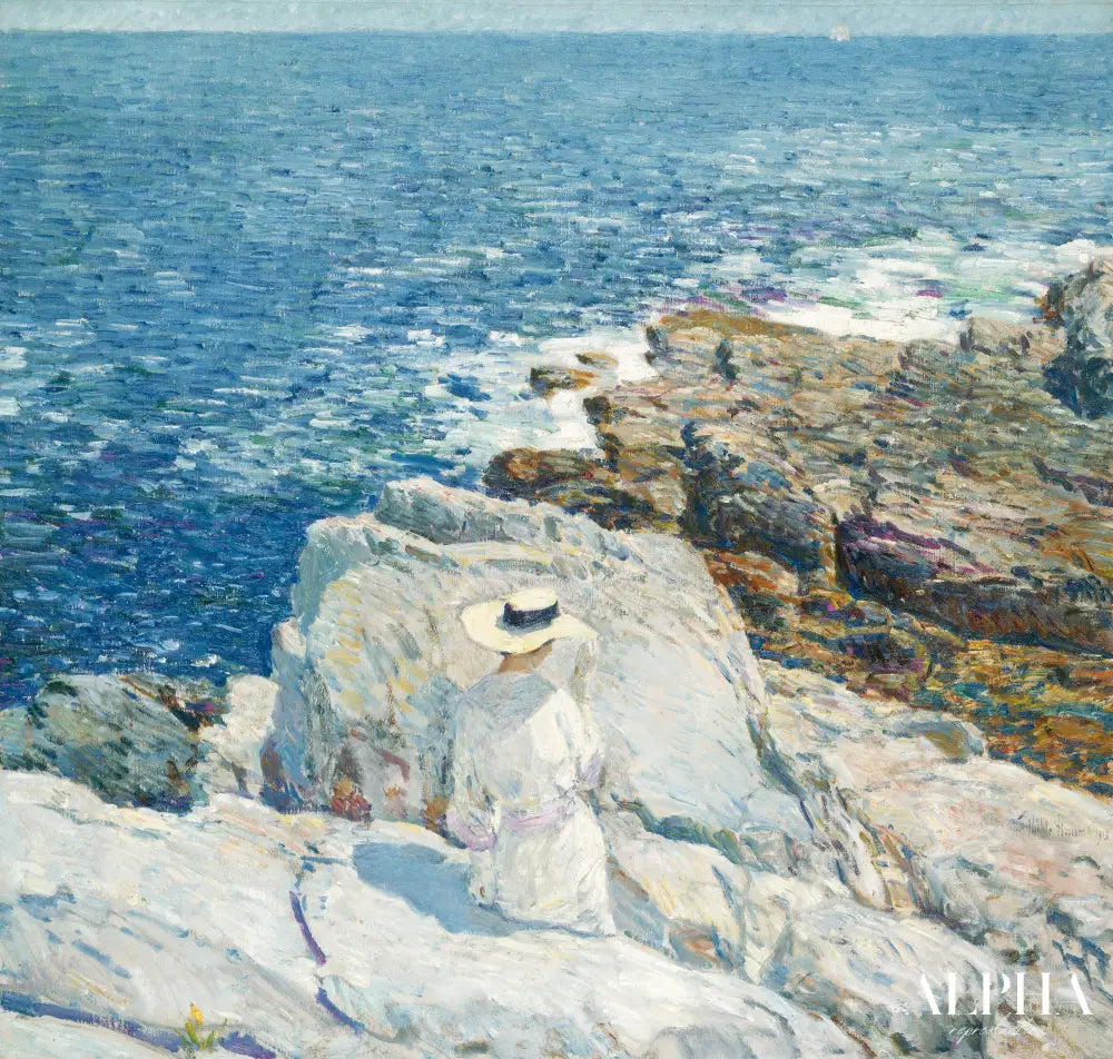 Les corniches sud, Appledore - Childe Hassam - Reproductions de tableaux et peintures haut de gamme