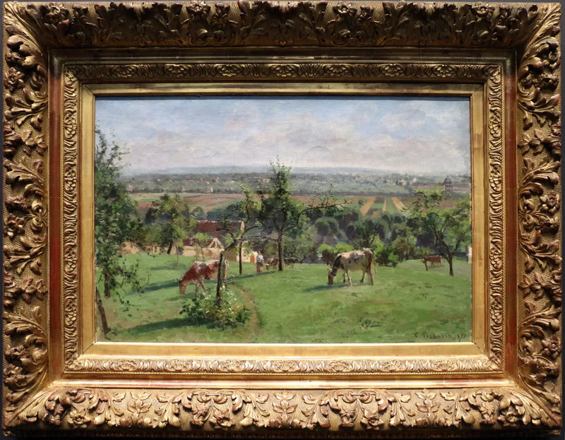 The Hills of Vésinet - Camille Pissarro