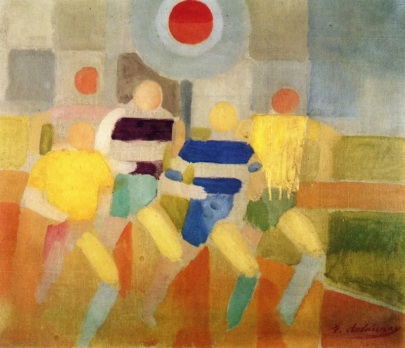 The Runners - Robert Delaunay