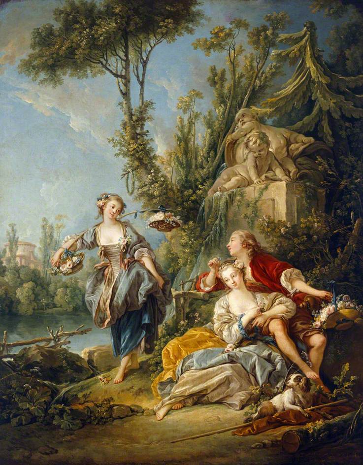 The flower pickers - François Boucher