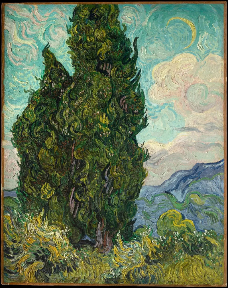 The Cypresses - Vincent van Gogh